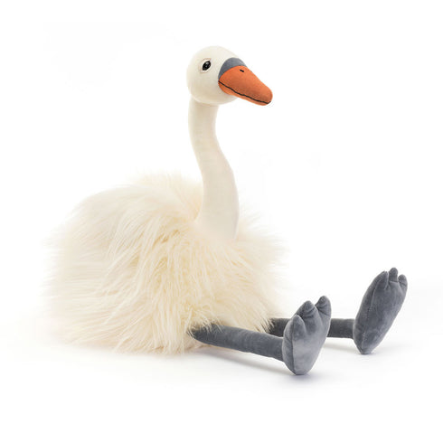 Evelyn Swan Plush Toy, Jellycat